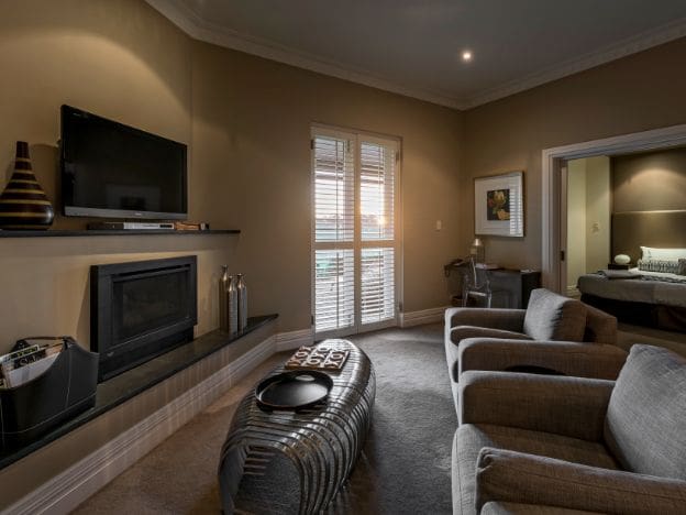 The Louise South Australia Barossa The Louise Suite - Premium Suite living room - Photographer John Montesi