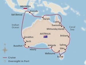 Viking circumnavigate Australia 2025