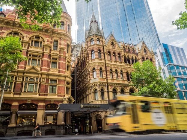 InterContinental Melbourne Hotel facade