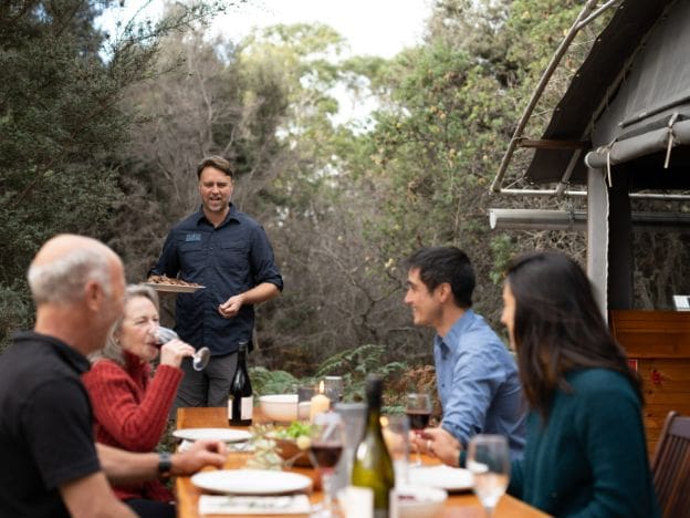 Dinner camp The_Maria_Island_Walk_