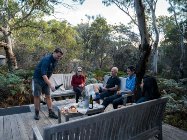 The Maria Island Walk-relax -deck