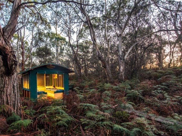 The_Maria_Island_Walk_Casurina Beach Camp sleeping tent by Rob Blakers 2016