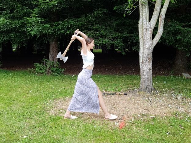 Action Matakana Axes toss