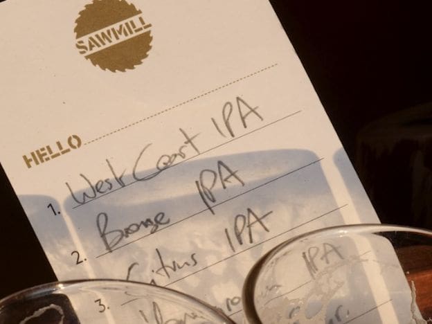 Matakana Craft beer tour list sawmill