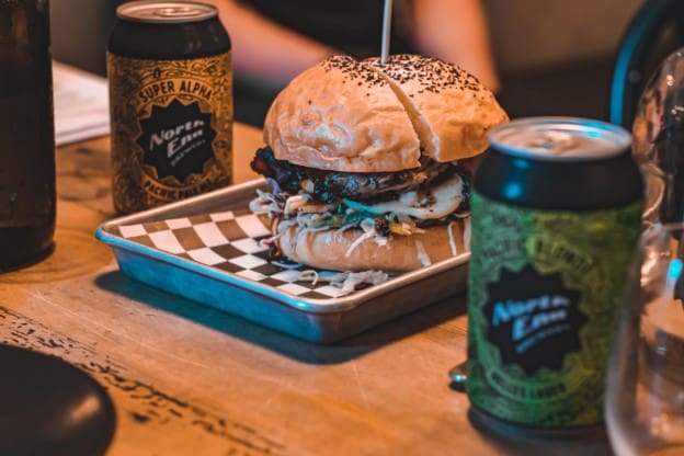 Salt and Wood burgers and north end NZ craft beer trip