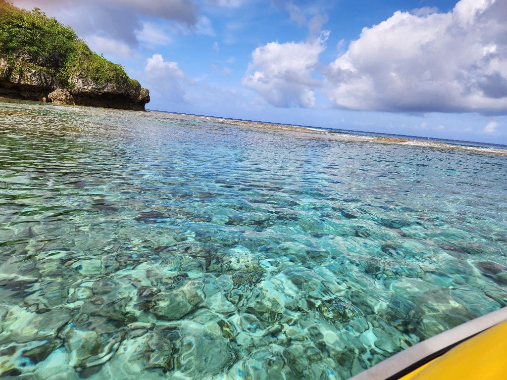 Niue clear water